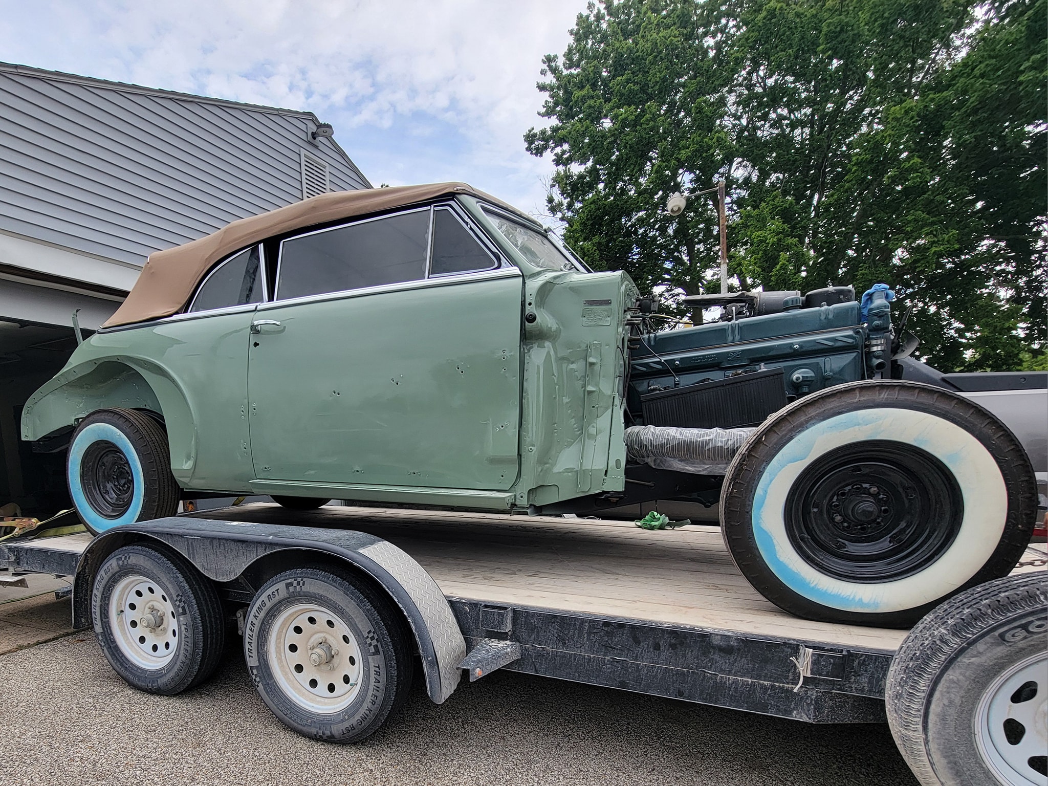 1948 Buick interior restoration