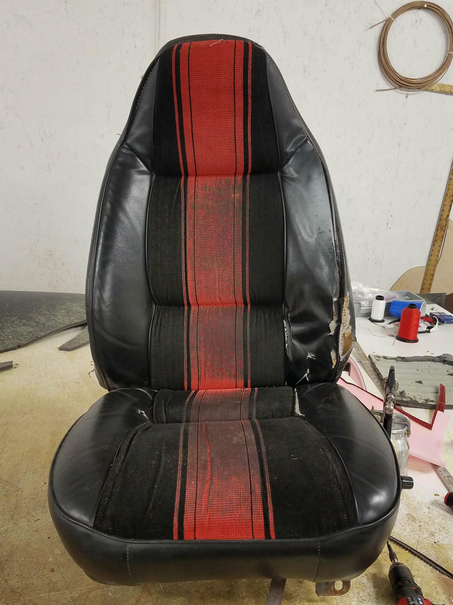 Scamp Bucket Seats detail