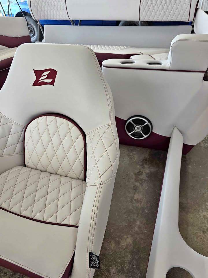 Larson ski boat custom seating