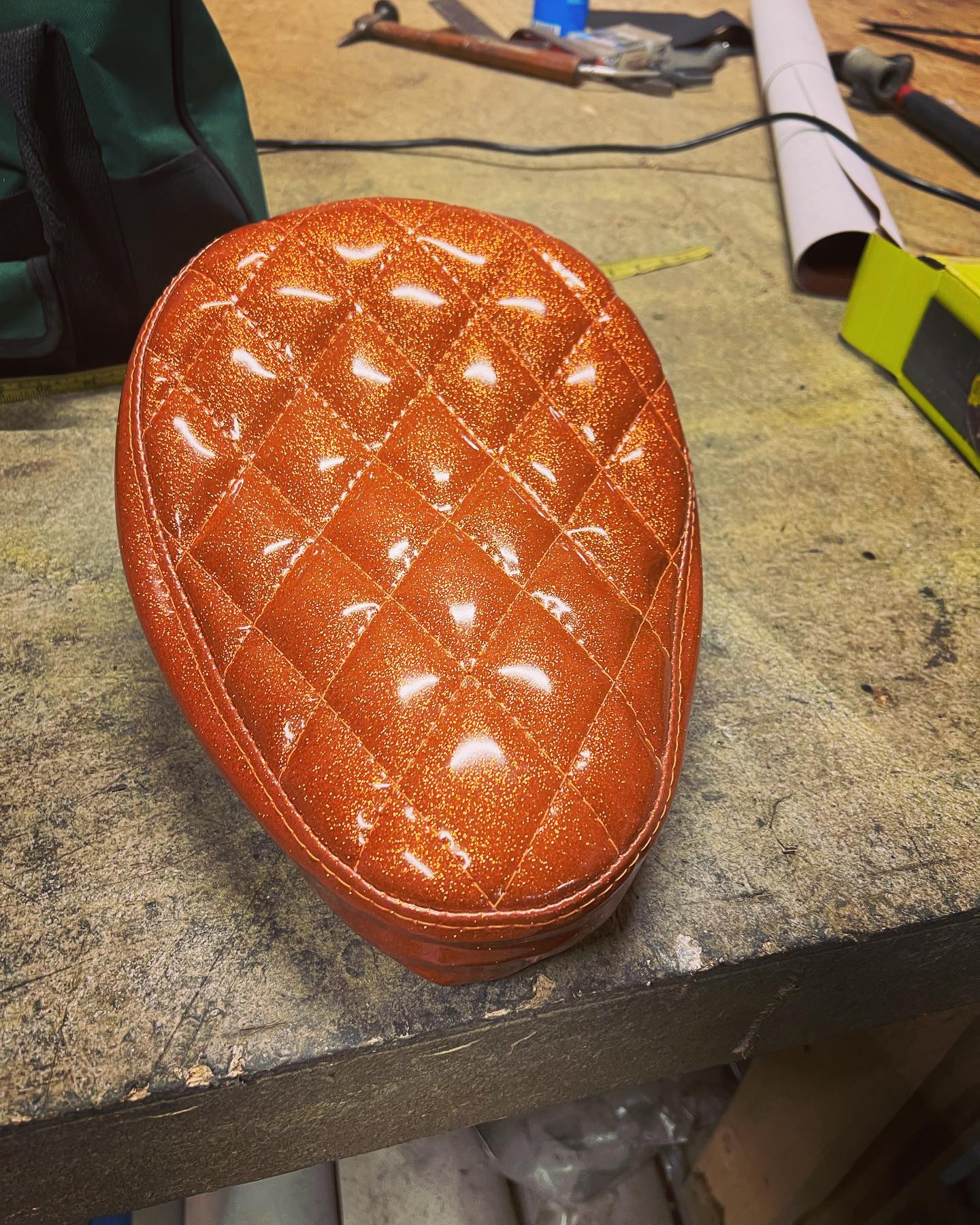 Custom Zodiak Motorcycle Seat