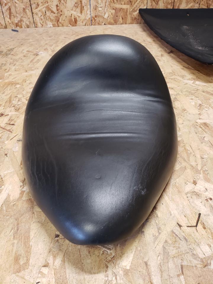 Motorcycle Seat Rebuild detail