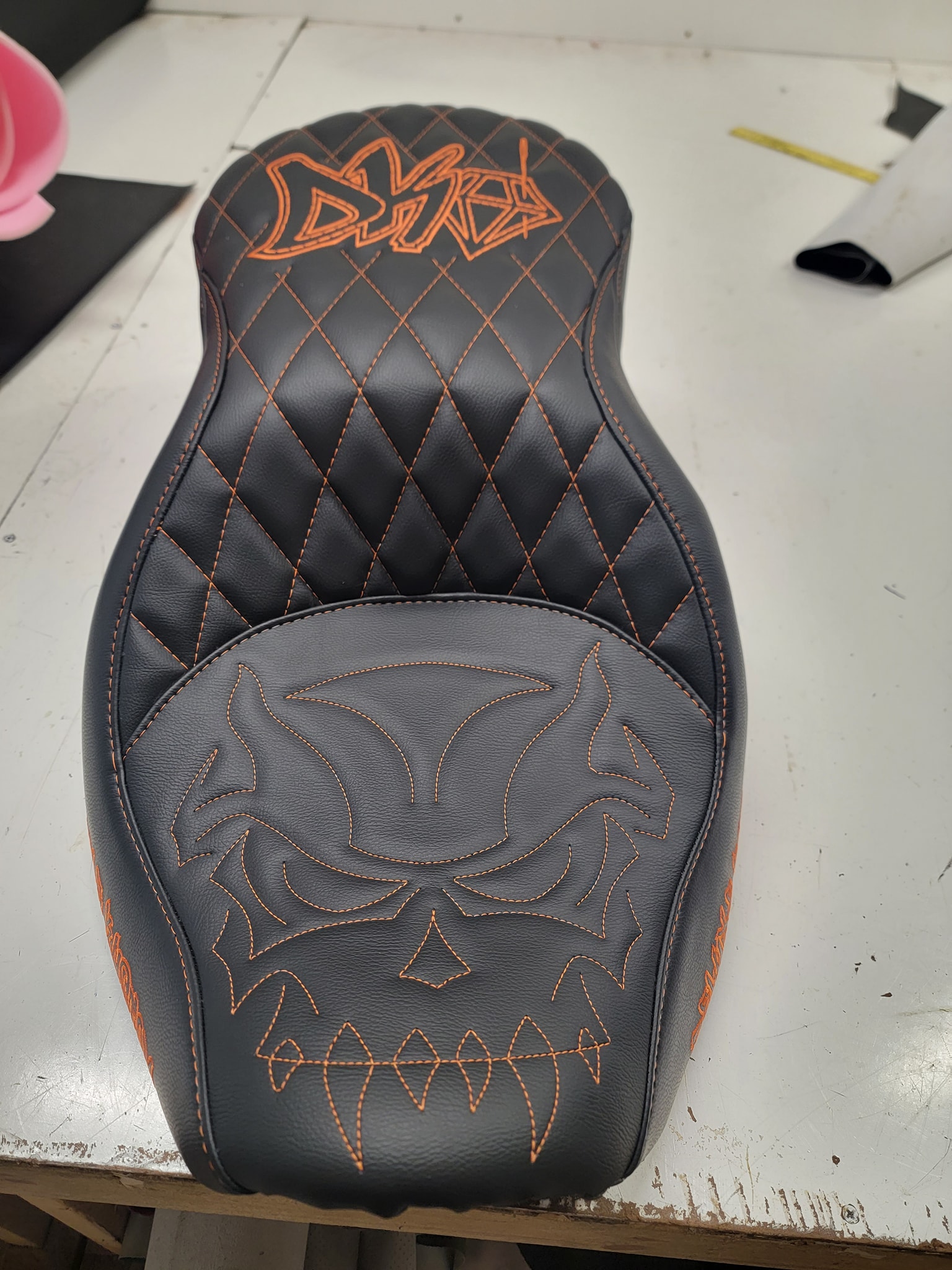 Custom One-Of-A-Kind Harley Seat