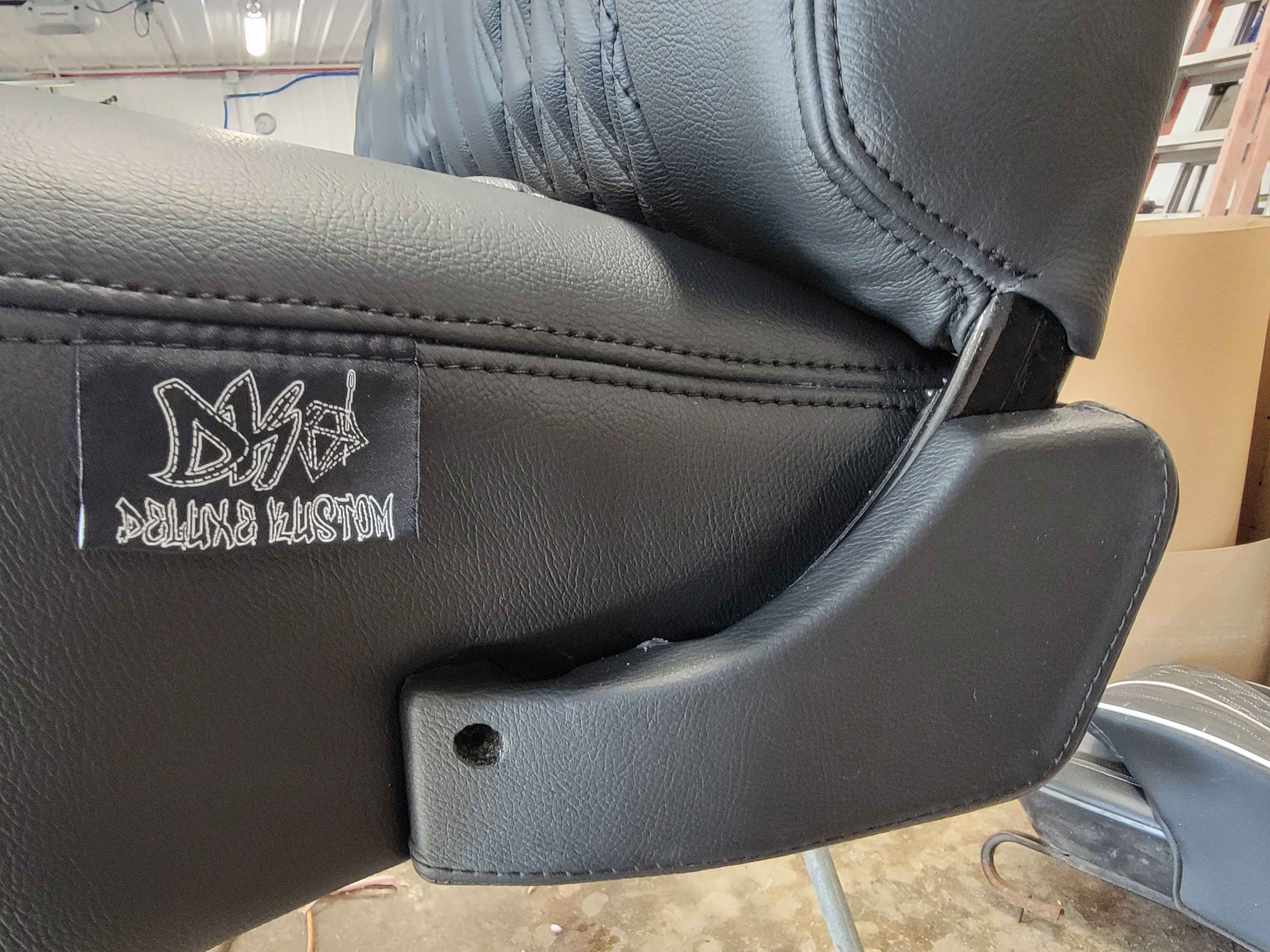 Square Body Custom Seat detail