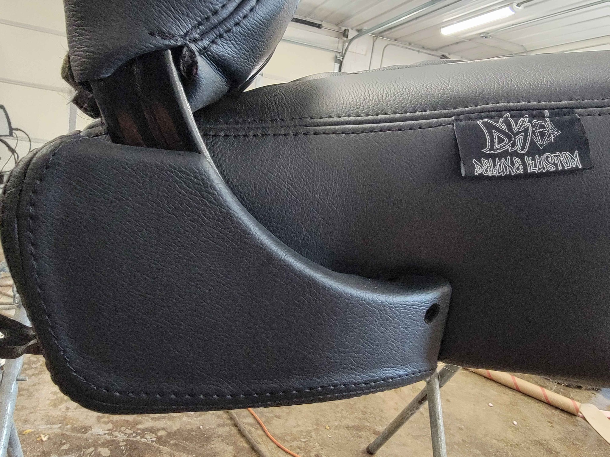 Square Body Custom Seat detail