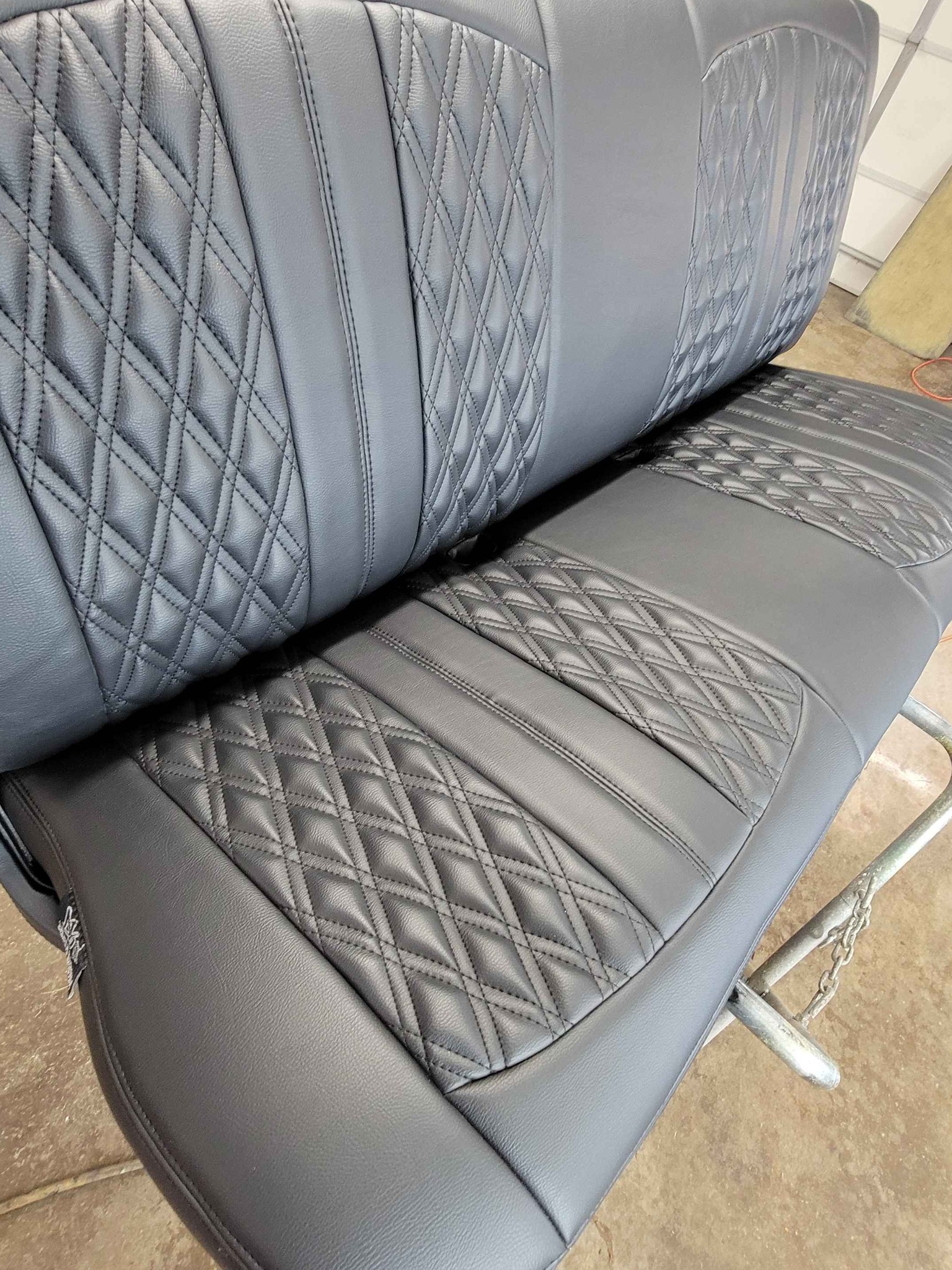 Square Body Custom Seat detail